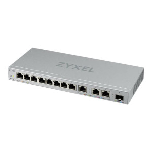 ZyXEL XGS1250-12 - Switch - managed - 8 x 10/100/1000 + 3 x 100/1000/2.5G/5G/10GBase-T + 1 x SFP+