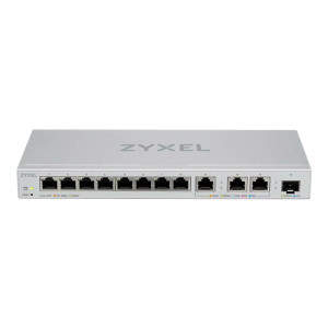 ZyXEL XGS1250-12 - Switch - managed - 8 x 10/100/1000 + 3 x 100/1000/2.5G/5G/10GBase-T + 1 x SFP+