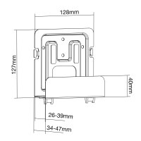 InLine Befestigungskit (Halter) - für Streaming-Box