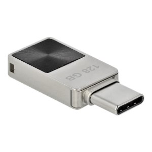 Delock 54085 - 128 GB - USB tipo-C - 3.2 Gen 1 (3.1 Gen 1) - 100 MB/s - Senza coperchio - Argento