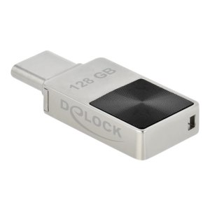 Delock 54085 - 128 GB - USB tipo-C - 3.2 Gen 1 (3.1 Gen 1) - 100 MB/s - Senza coperchio - Argento