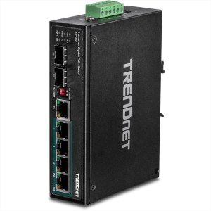 TRENDnet TI-PG62 - Switch - unmanaged - 4 x 10/100/1000...