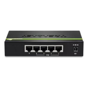 TRENDnet TPE TG50g - Switch - 4 x 10/100/1000 (PoE+)