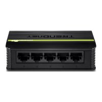 TRENDnet TE100 S5 - Interruttore - 0,1 Gbps - 5-port 3 he - Esterno