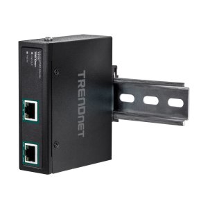 TRENDnet TI-E100 Gigabit PoE+ Extender - Netzwerkextender - GigE - 10Base-T, 100Base-TX, 1000Base-T - bis zu 100 m - TAA-konform