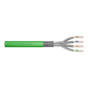 DIGITUS CAT 8.2 S/FTP installation cable, 100 m, Simplex,...