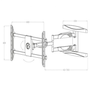 Hagor BrackIT L - Mounting kit (wall bracket)