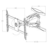 Hagor BrackIT L HD - Mounting kit (wall bracket)