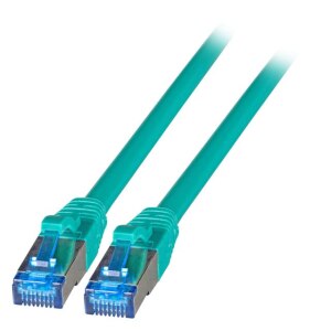 EFB Elektronik Patch-Kabel Cat6a S/FTP RJ-45 1,5m Verde