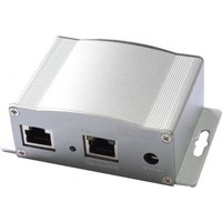 Wantec 5801. Ethernet LAN Datentransferraten: 10,100 Mbit/s, Verkabelungstechnologie: 10/100, Netzstandard: IEEE 802.3af, IEEE 802.3at. Maximaler Arbeitsabstand: 500 m. Ausgangsleistung: 25,4 W. Breite: 99 mm, Tiefe: 58 mm, Höhe: 35 mm