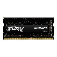 Kingston FURY Impact - DDR4 - Modul - 32 GB - SO DIMM 260-PIN - 3200 MHz / PC4-25600 - CL20 - 1.2 V - ungepuffert - non-ECC - Schwarz