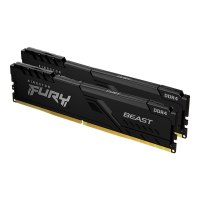 Kingston FURY Beast - DDR4 - Kit - 32 GB: 2 x 16 GB - DIMM 288-PIN - 2666 MHz / PC4-21300 - CL16 - 1.2 V - ungepuffert - non-ECC - Schwarz