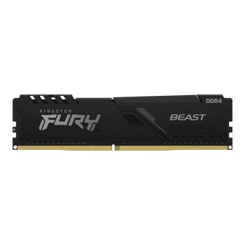 Kingston FURY Beast - DDR4 - Modul - 8 GB - DIMM 288-PIN - 2666 MHz / PC4-21300 - CL16 - 1.2 V - ungepuffert - non-ECC - Schwarz