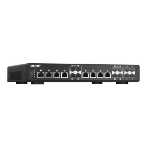 QNAP QSW-IM1200-8C - Switch - managed - 4 x 10 Gigabit SFP+ + 8 x combo 10 Gigabit SFP+/RJ-45