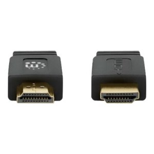 Manhattan HDMI Cable with Ethernet (Flat), 4K@60Hz (Premium High Speed)