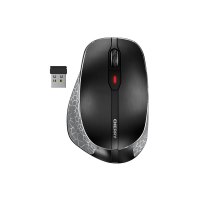 Cherry MW 8C ERGO - Maus - ergonomisch - optisch - 6 Tasten - kabellos - 2.4 GHz, Bluetooth 4.0 - kabelloser Empfänger (USB)