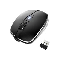 Cherry MW 8C ADVANCED - Maus - ergonomisch - optisch - 6 Tasten - kabellos - 2.4 GHz, Bluetooth 4.0 - kabelloser Empfänger (USB)