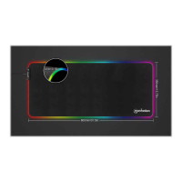 IC Intracom XXL RGB LED Gaming-Mauspad Wasserabweisende 800 x 350 mm große Oberfläche