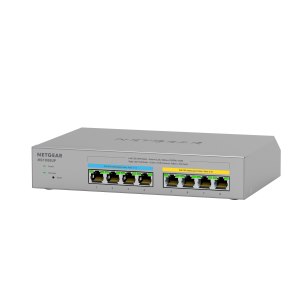 Netgear Plus MS108EUP - Switch - managed - 4 x 100/1000/2.5G (PoE++)