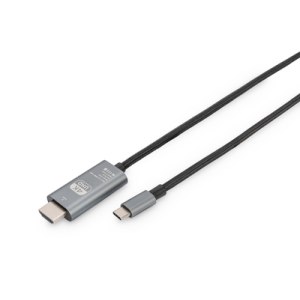 DIGITUS 4K HDMI Adapter / Converter Cable, USB-C to HDMI