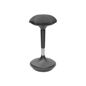 DIGITUS Ergonomic Stool / Standing Aid, Height-Adjustable...