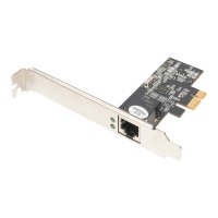 DIGITUS Single Port 2,5 Gigabit Ethernet Netzwerkkarte, RJ45, PCI Express, Realtek Chipsatz