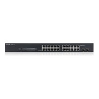 ZyXEL GS1900-24 - Switch - Smart - 24 x 10/100/1000 + 2 x Gigabit SFP (Uplink)