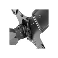 Neomounts wall mounted gas spring TV mount 3 pivots VESA 400x400