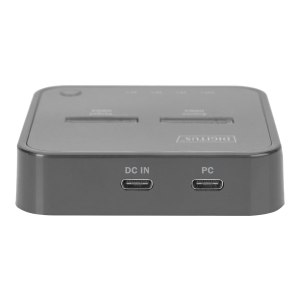 DIGITUS Dual M.2 NVMe SSD Docking Station with Offline Clone Function, USB-C