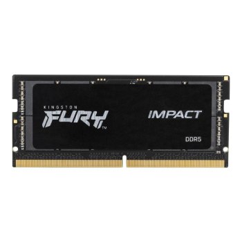 Kingston FURY Impact - DDR5 - Modul - 8 GB - SO DIMM 262-PIN - 4800 MHz / PC5-38400 - CL38 - 1.1 V - ungepuffert - on-die ECC