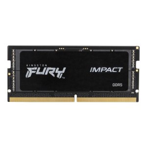 Kingston FURY Impact - DDR5 - Kit - 16 GB: 2 x 8 GB - SO DIMM 262-PIN - 4800 MHz / PC5-38400 - CL38 - 1.1 V - ungepuffert - on-die ECC