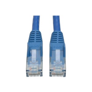 Tripp 1ft Cat6 Gigabit Snagless Molded Patch Cable RJ45...