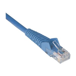 Tripp 1ft Cat6 Gigabit Snagless Molded Patch Cable RJ45...