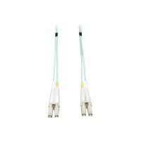 Tripp 3M 10Gb Duplex Multimode 50/125 OM3 LSZH Fiber Patch Cable LC/LC Aqua 3 Meters - Patch-Kabel - LC Multi-Mode (M)