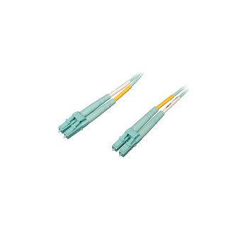 Eaton 10Gb/100Gb Duplex Multimode 50/125 OM4 LSZH Fiber Patch Cable[LC/LC] - Aqua 2M - Cable - Network