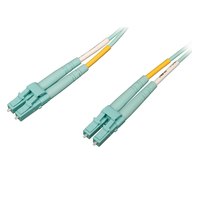 Eaton 10Gb/100Gb Duplex Multimode 50/125 OM4 LSZH Fiber Patch Cable[LC/LC] - Aqua 2M - Cable - Network