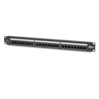 Tripp Eaton Tripp Lite Series Cat6 24-Port Patch Panel - PoE+ Compliant, 110/Krone, 568A/B, RJ45 Ethernet, 1U Rack-Mount, TAA - Patch Panel - Rack montierbar - CAT 6 - RJ-45 X 24 - Schwarz - 1U - 48.3 cm (19")