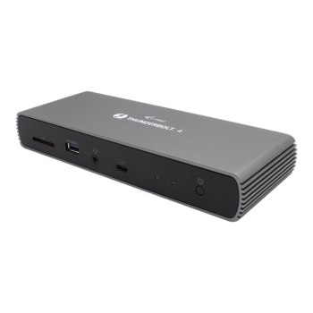 i-tec Thunderbolt 4 Dual Display Docking Station + Power Delivery