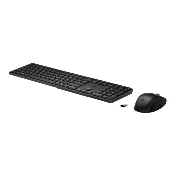 HP 655 - Tastatur-und-Maus-Set - kabellos - 2.4 GHz