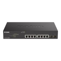 D-Link DGS 1100-10MPV2 - Switch - Smart - 8 x 10/100/1000 (PoE)