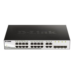 D-Link 16-Port Layer2 Smart Managed Gigabit Switch|green...