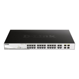 D-Link 28-Port Layer2 PoE+ Gigabit Smart Managed...