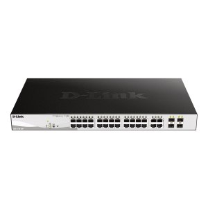 D-Link 28-Port Layer2 PoE Gigabit Smart Managed...