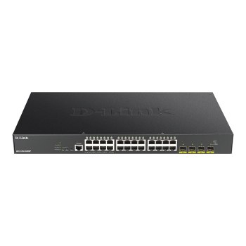 D-Link DGS 1250-28XMP - Switch - L3 Lite - Smart - 24 x 10/100/1000 (PoE)