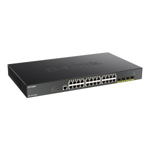 D-Link DGS 1250-28XMP - Switch - L3 Lite - Smart - 24 x 10/100/1000 (PoE)