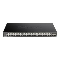 D-Link DGS 1250-52X - Switch - Smart - 48 x 10/100/1000 + 4 x 10 Gigabit SFP+