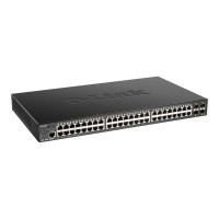 D-Link DGS 1250-52XMP - Switch - L3 Lite - Smart - 48 x 10/100/1000 (PoE)