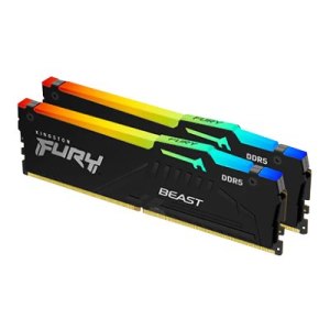 Kingston FURY Beast RGB - DDR5 - Kit - 64 GB: 2 x 32 GB -...