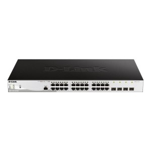 D-Link DGS 1210-28P/ME - Switch - managed - 24 x 10/100/1000 (PoE)