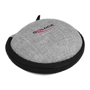 Delock Case for headphones - polyester